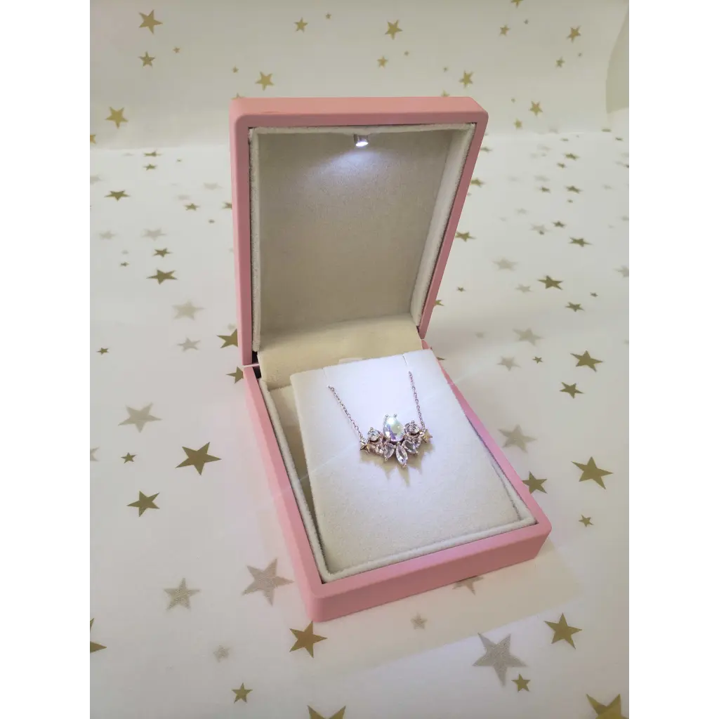 Elegant Jewelry Box for Necklaces & Earrings - Perfect for Travel, Gifts, and Home Storage