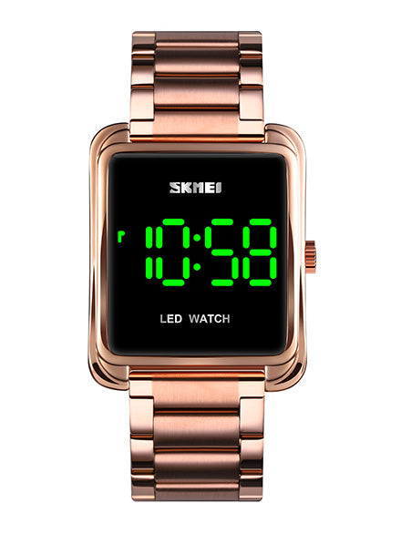 LED Digital Watch 1505 - Waterproof Sports Watch for Men & Women - Perfect for Running, Swimming & Outdoor Activities
