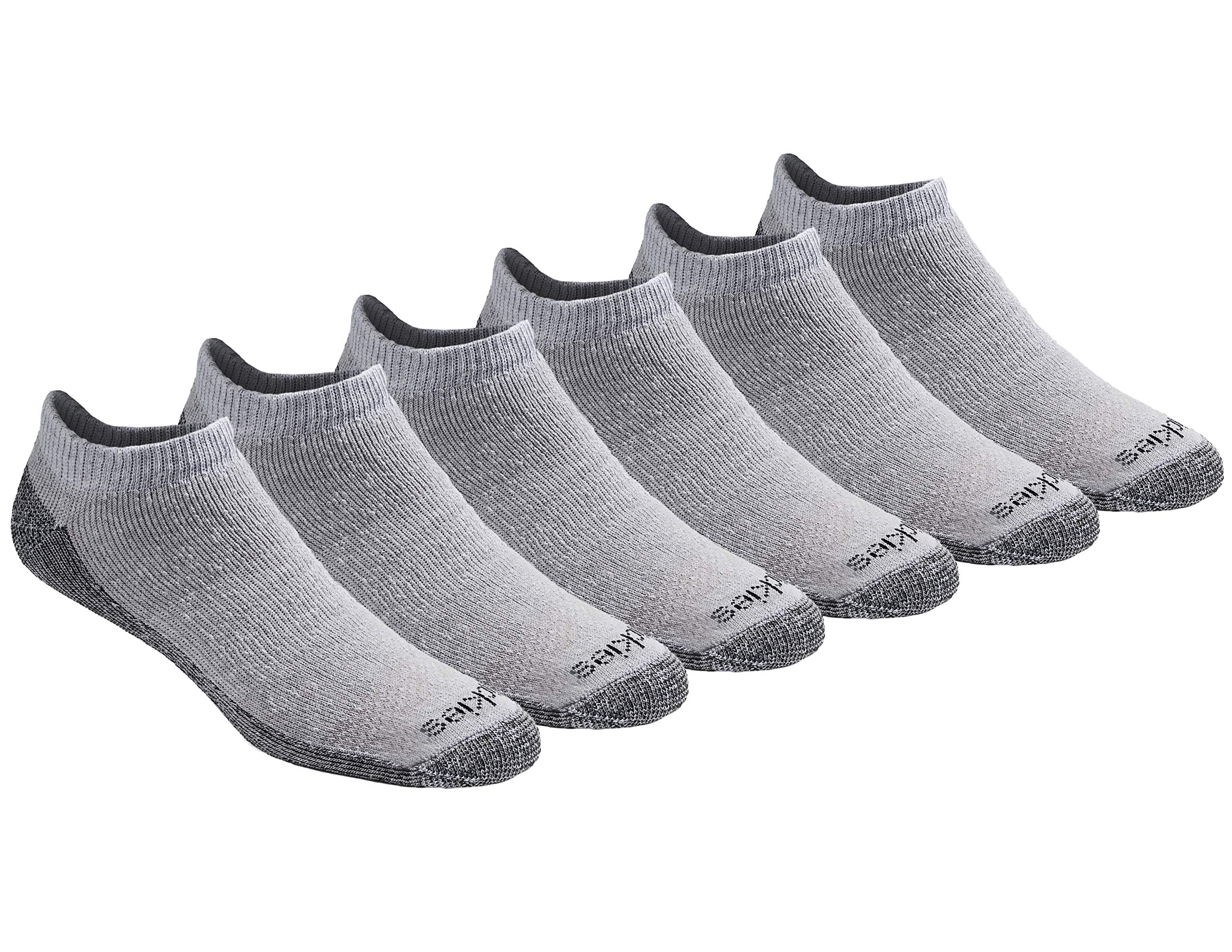 Dickies Men's Dri-Tech Moisture Control No Show Socks - Breathable & Odor Resistant (6 or 12 Pairs, Sizes M-XXL) - Perfect for Running, Gym & Casual Wear