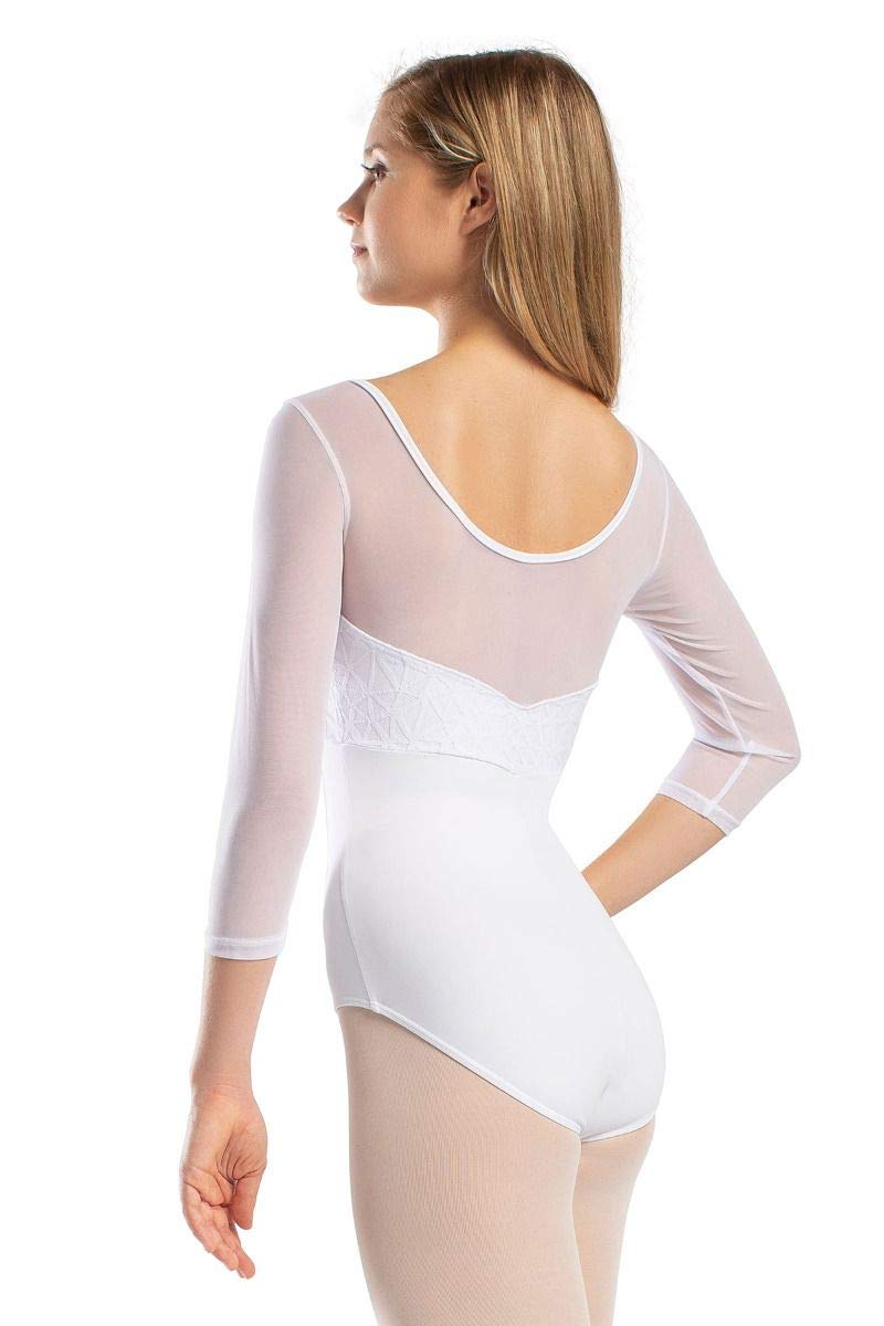 RDE1910 Women's Dance Leotard - Black/Antique Rose, Small Size | Ballet, Gymnastics & Yoga Performance Wear