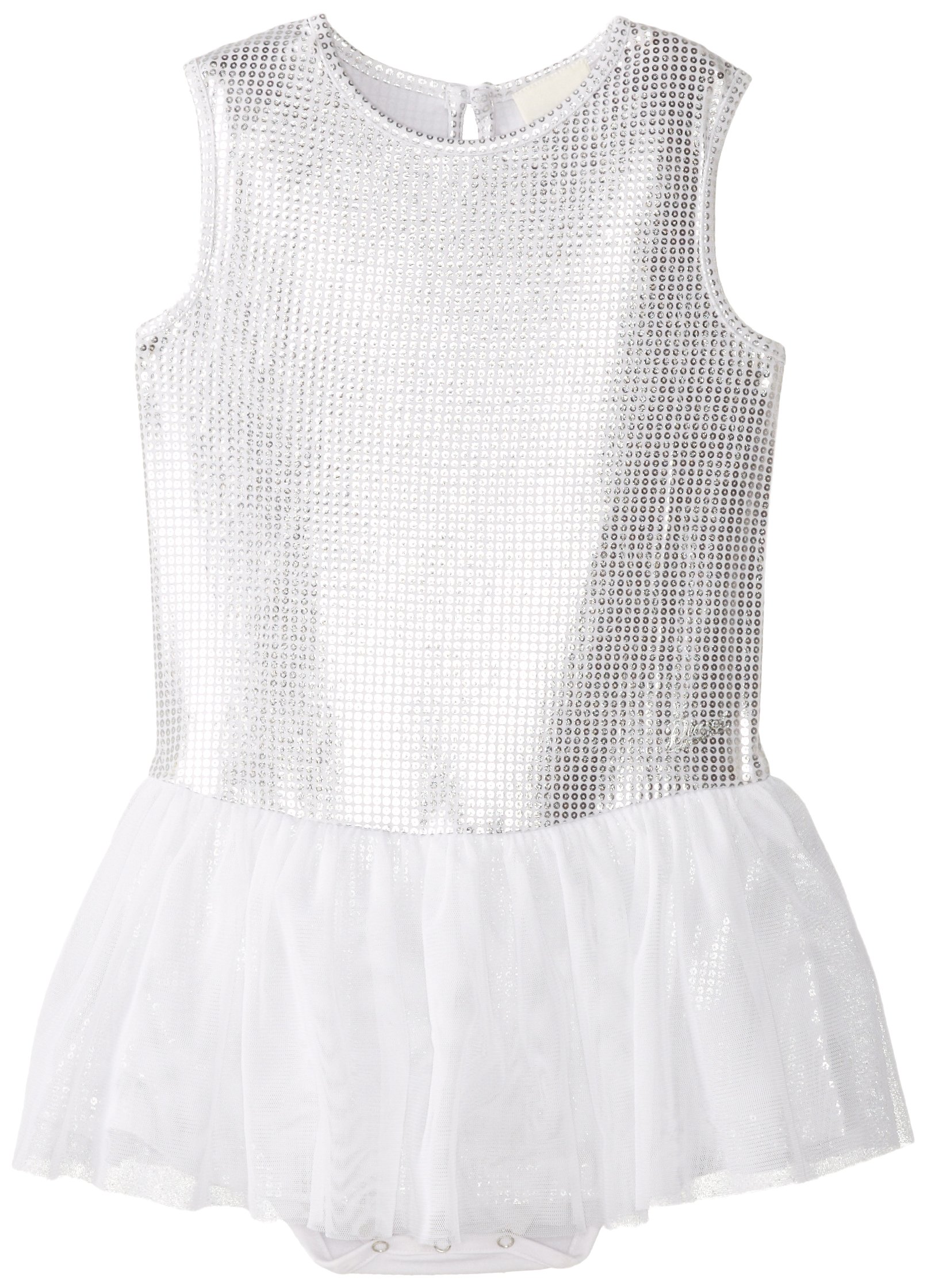 Diesel Baby Girls' Newborn Sequin Party Dress - Sparkling Jersey Formal Outfit for Holidays, Photos & Special Occasions