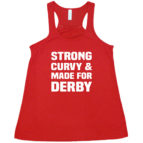 Strong & Curvy Derby Shirt for Women - Perfect for Roller Derby, Skating & Athletic Performance