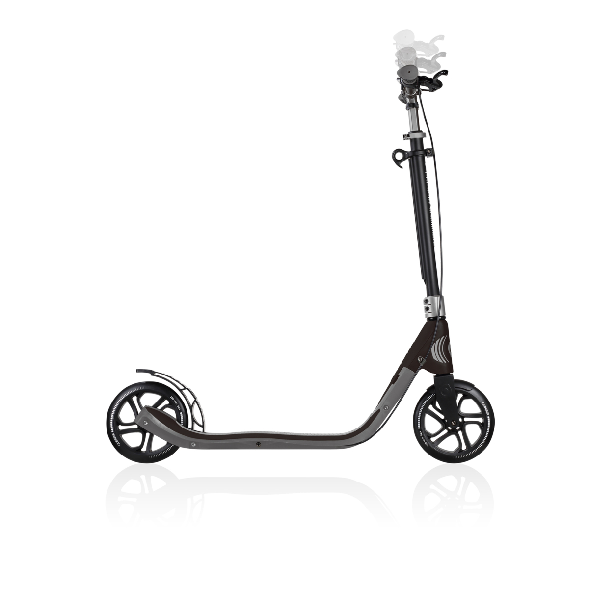 Globber One NL 205 Deluxe 3-Wheel Scooter for Kids - Adjustable Height, Lightweight & Foldable - Perfect for Outdoor Play, Commuting & Neighborhood Rides
