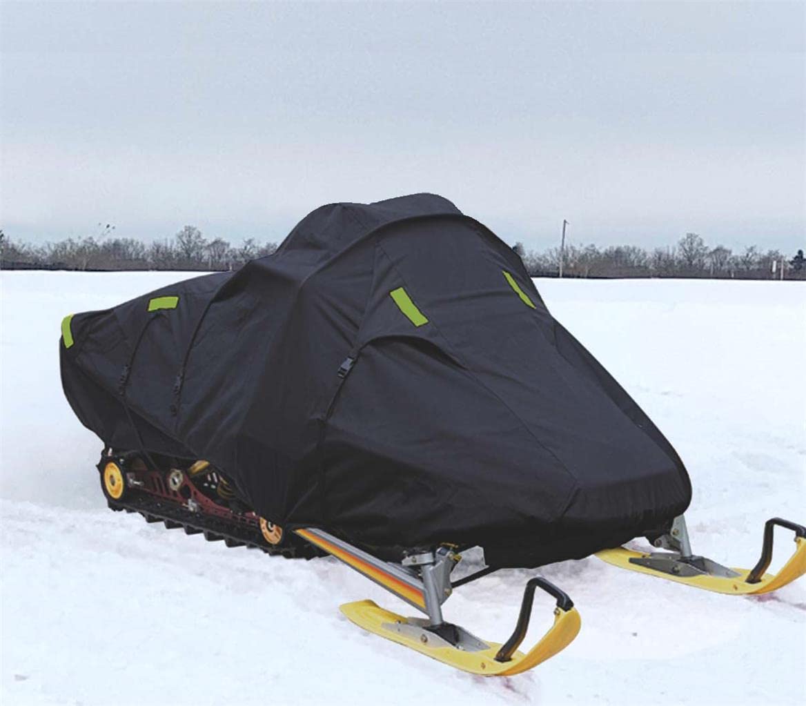 SBU Trailerable Snowmobile Cover for Arctic Cat F6 FIRECAT EFI EXT (2004-2006 Models) - 600D Heavy-Duty Waterproof Protection - Ideal for Winter Storage & Trail Transport