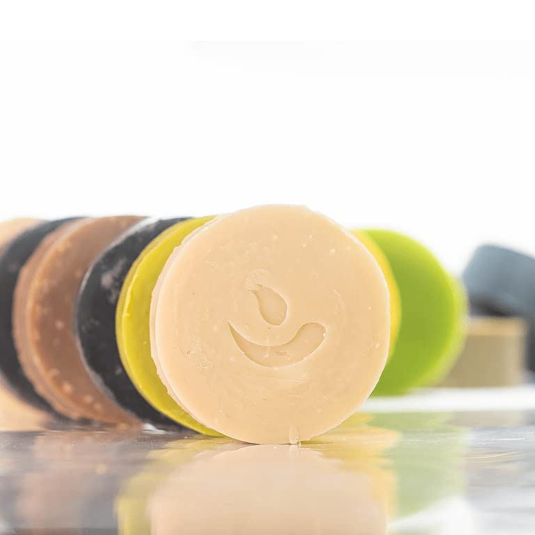 Yuvadhi Mowrah Butter & Karanja Oil Soap with Lemongrass, Basil & Frankincense Essential Oils | 100% Pure Natural Vegan Handmade Soap for All Skin Types | 125g | Moisturizing, Cleansing & Aromatherapy for Daily Skincare Routine