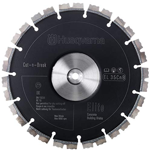 Husqvarna 576778501 Laser Cut-N-Break Diamond Blade - Premium Concrete Cutting Tool for Construction & Masonry Work - Perfect for Tile, Brick & Stone Cutting Projects
