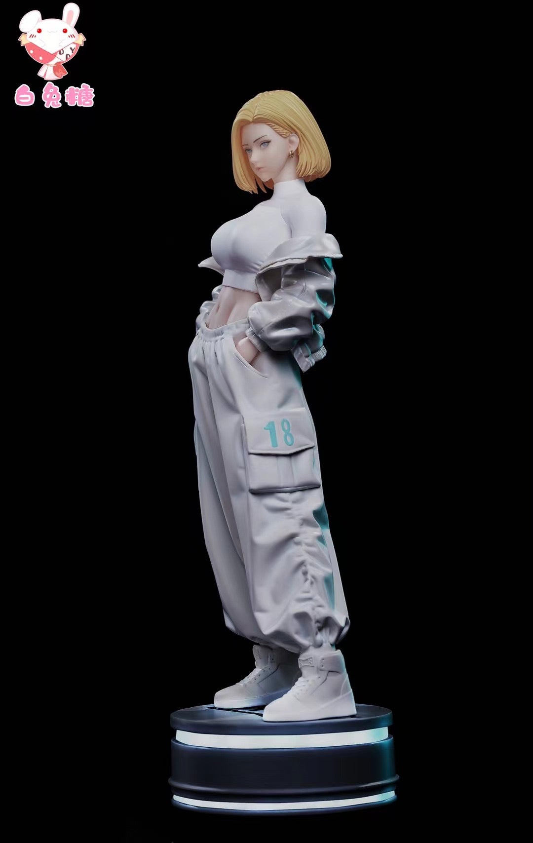 Trendy Android 18 Cosplay Costume - Dragon Ball Z Anime Outfit for Halloween & Comic Con | Rabbit Candy Studio