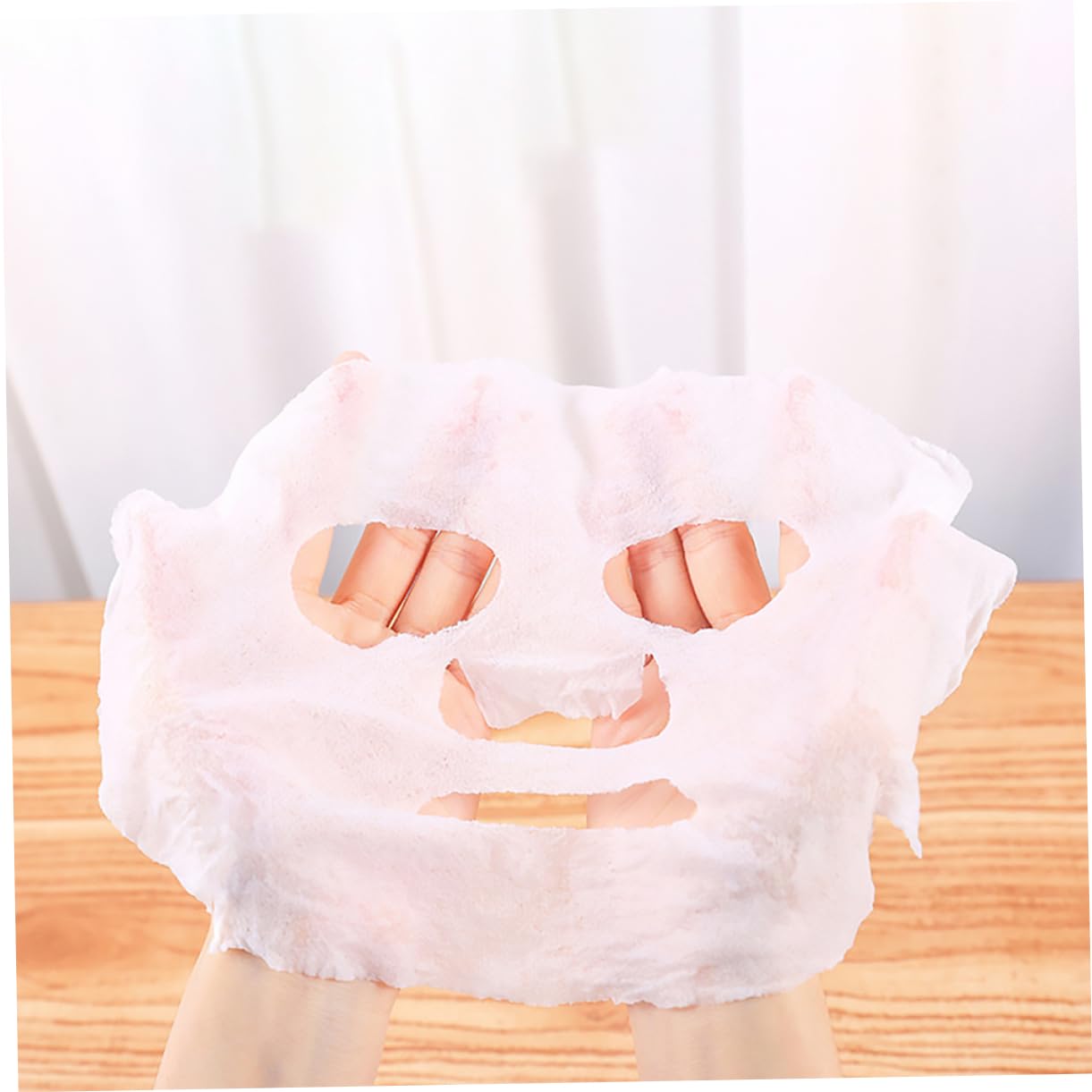 Compressed Facial Mask Paper 500pcs - DIY Face Care for Women, Skin Care & Makeup Removal - Spa & Travel Use