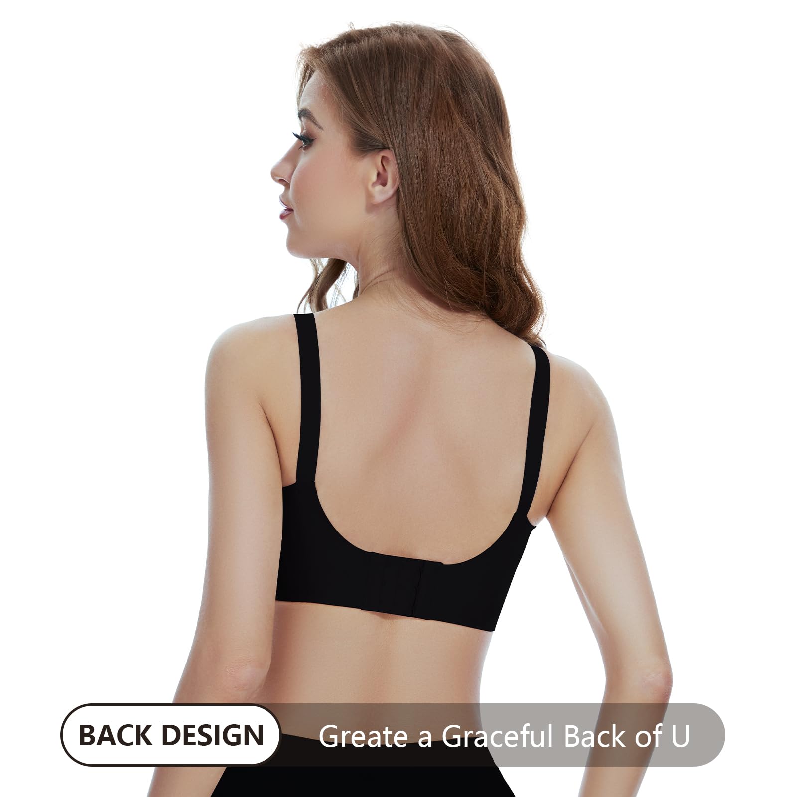 Best Nursing Bras for Breastfeeding - Seamless Maternity Bra for Pregnant Women - Ultra Comfortable Sleep Bralette for Nursing & Pregnancy - Perfect for Daily Wear, Nighttime Nursing & Postpartum Recovery