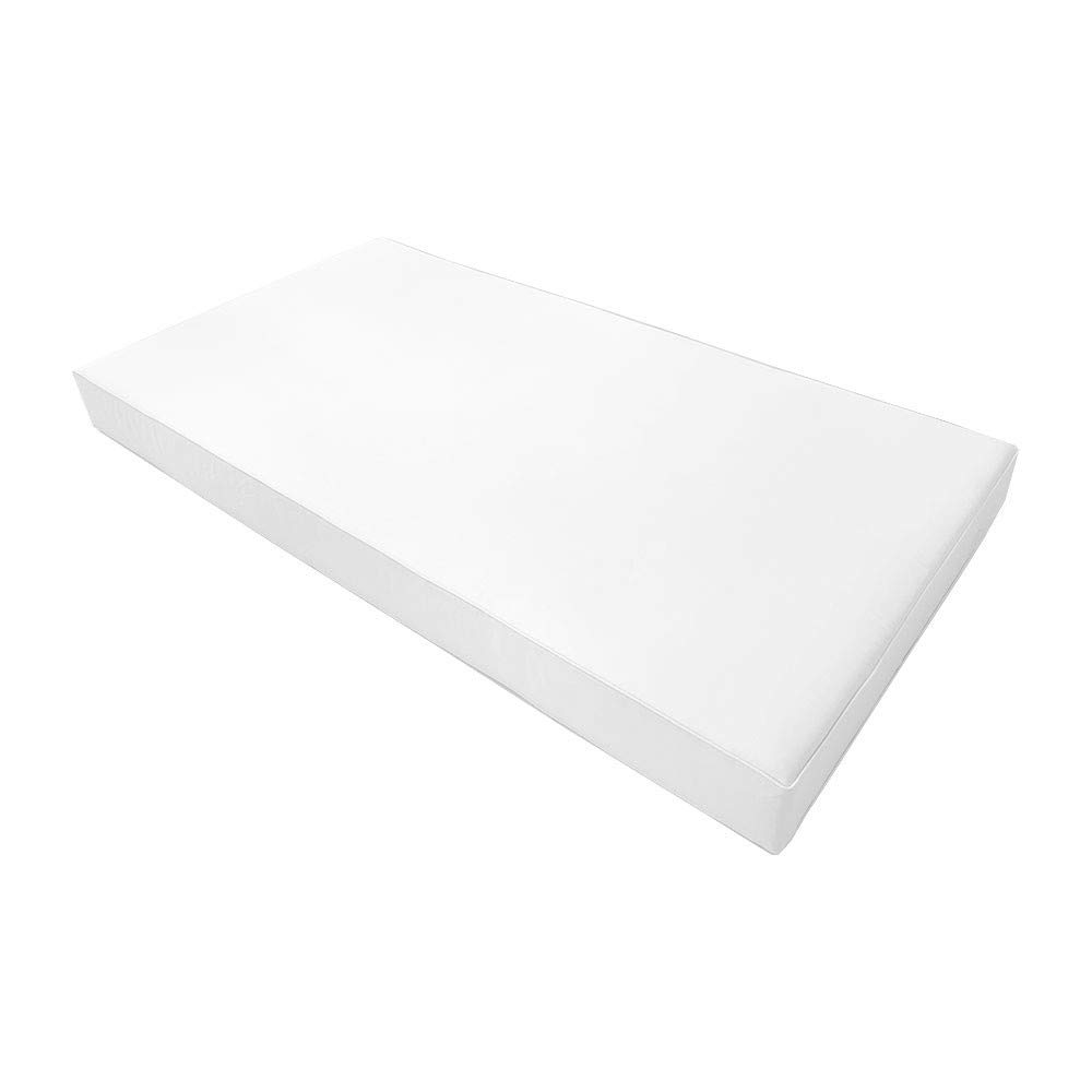 Prolinemax S1 Outdoor Daybed Mattress Slipcover with Bolster Backrest & Piped Trim - Twin XL Size (AD106) - Waterproof Cushion Cover for Patio, Poolside & Garden Furniture