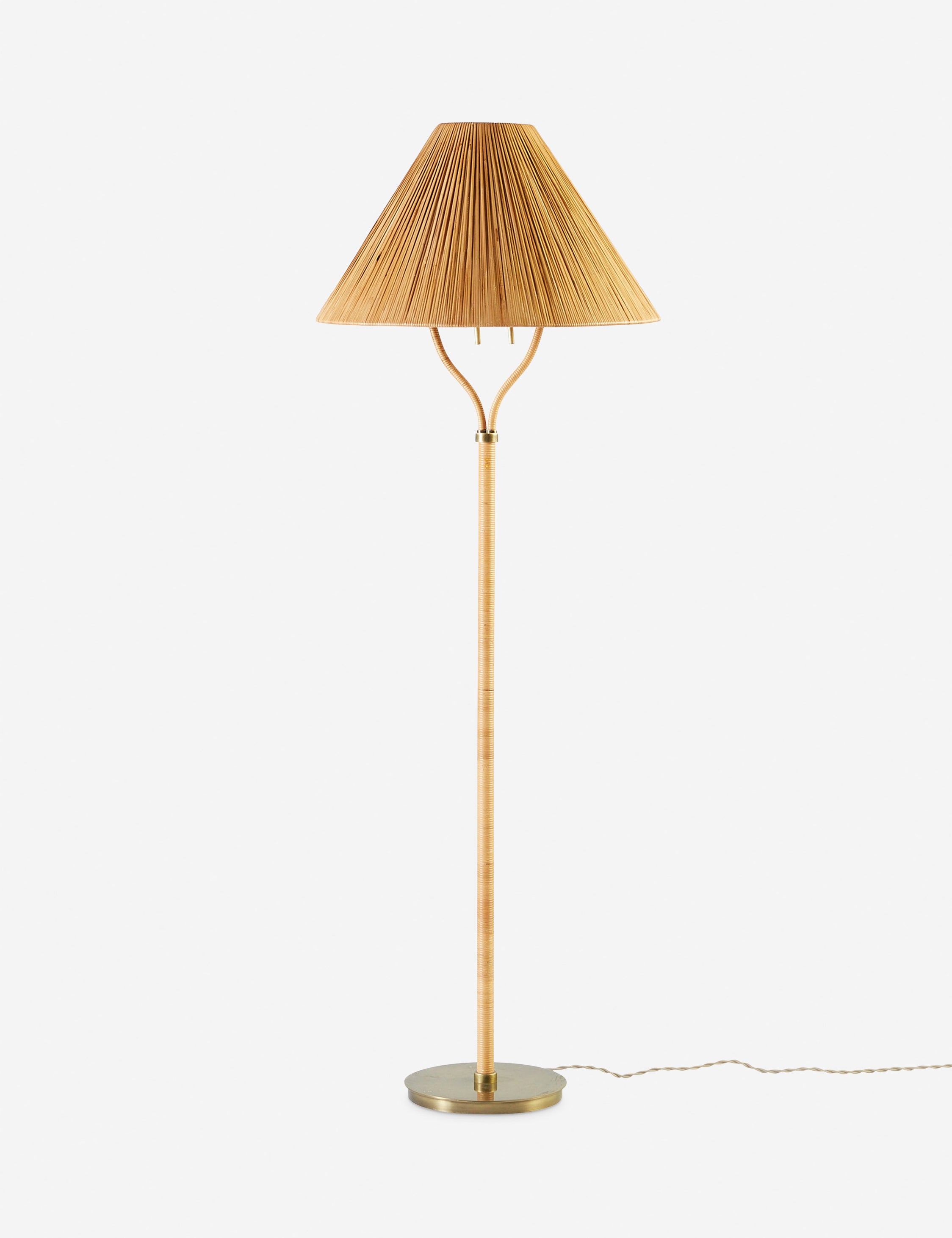 Modern Besson Floor Lamp - Adjustable Brightness LED Standing Light for Living Room, Bedroom & Office - Warm White & Cool White Light Modes - Perfect for Reading, Working & Relaxing