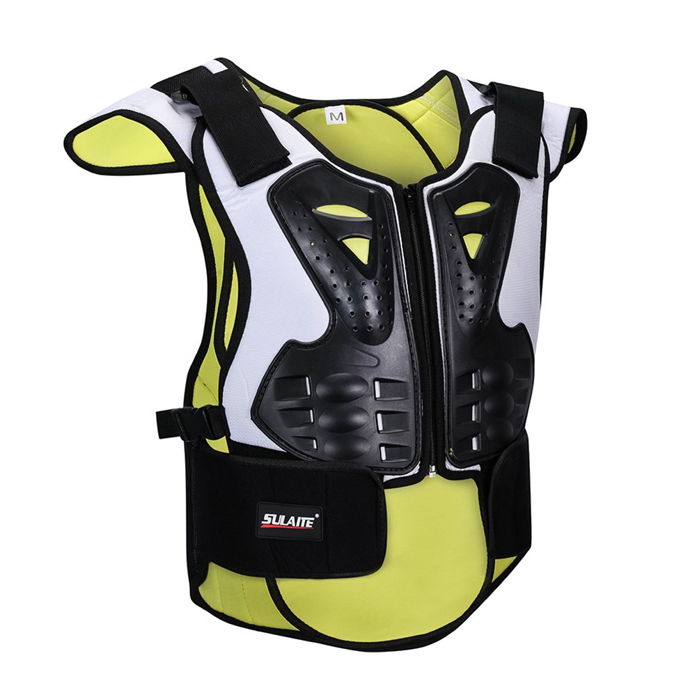 Dirt Bike Body Armor Vest - Chest & Spine Protector for Motocross, ATV, Skiing & Snowboarding | Impact Protection Gear for Off-Road Riding & Winter Sports (Size S)