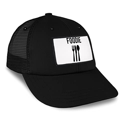 Speedy Pros Patch Hat - Adjustable Trucker Baseball Cap with Fun Foodie Text & Image - Perfect for Home Kitchen, Cooking Enthusiasts & Outdoor Activities