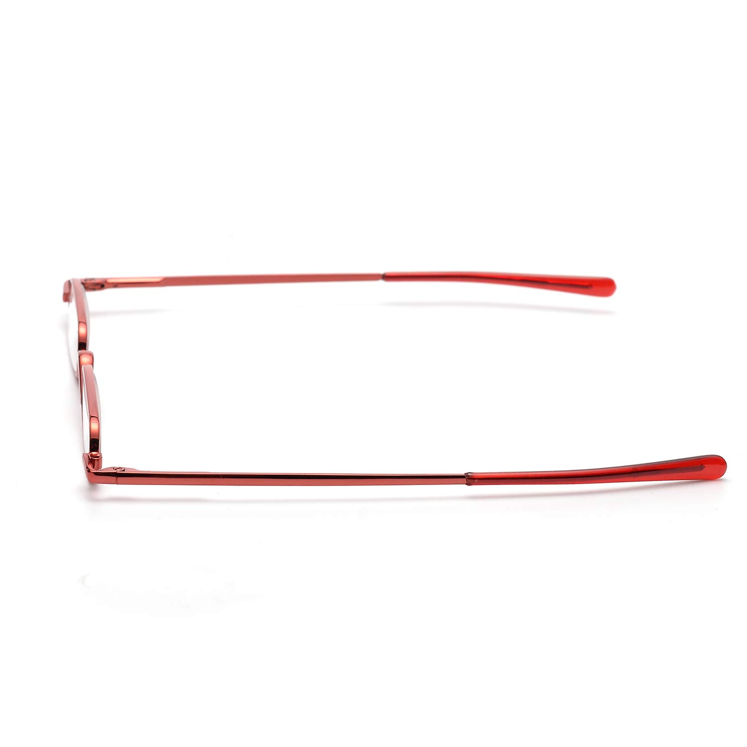 ZUVGEES Mini Compact Slim Reading Glasses - Lightweight Portable Readers with Pen Clip & Tube Case - Perfect for Travel, Office, and Everyday Use
