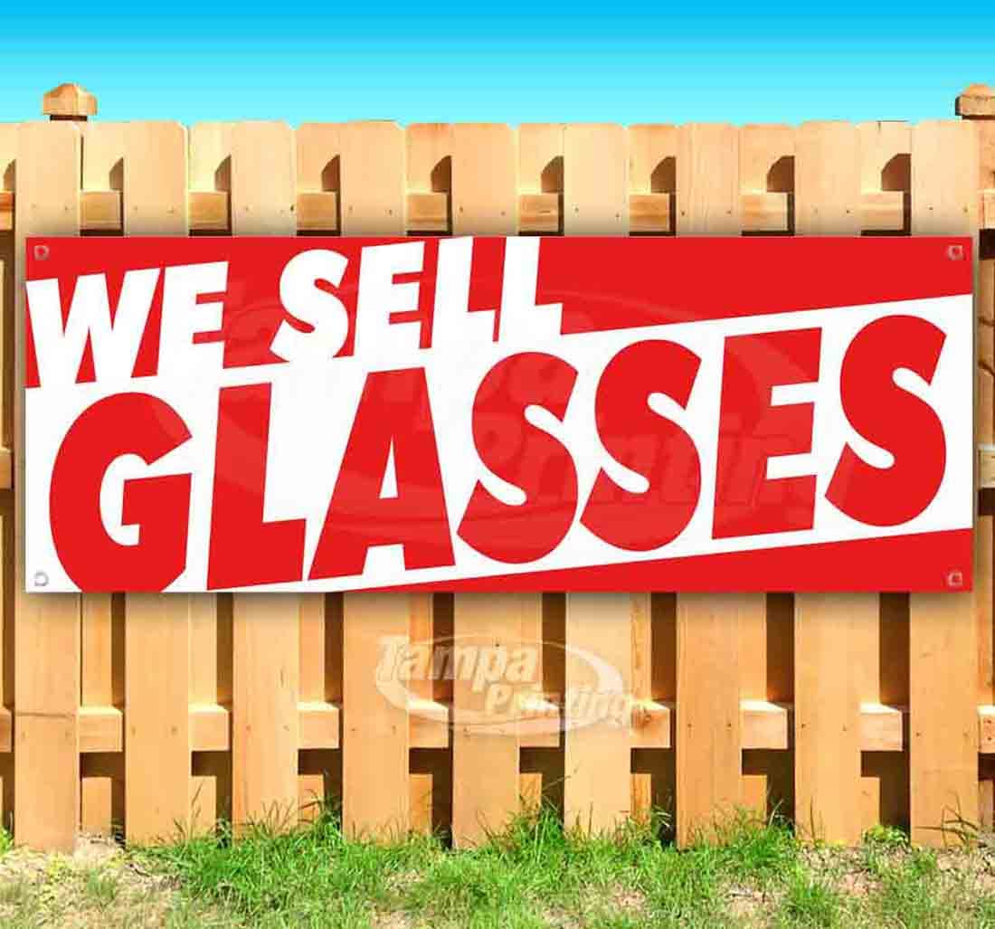 13 oz Heavy-Duty Vinyl Banner with Metal Grommets - Single-Sided Non-Fabric Sign for Storefronts, Events & Outdoor Advertising