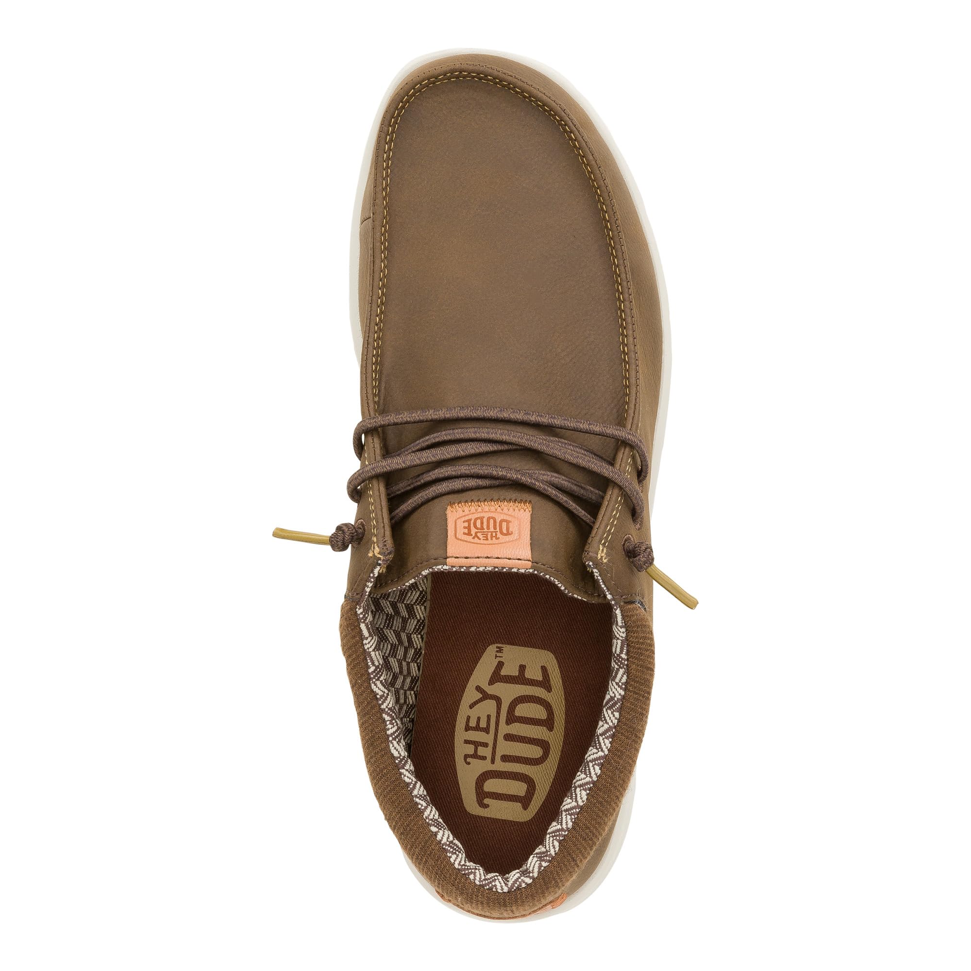 Hey Dude Men's Paul Comfortable Lightweight Lace-Up Loafers - Casual Walking Shoes for Men | Perfect for Everyday Wear, Travel & Outdoor Activities