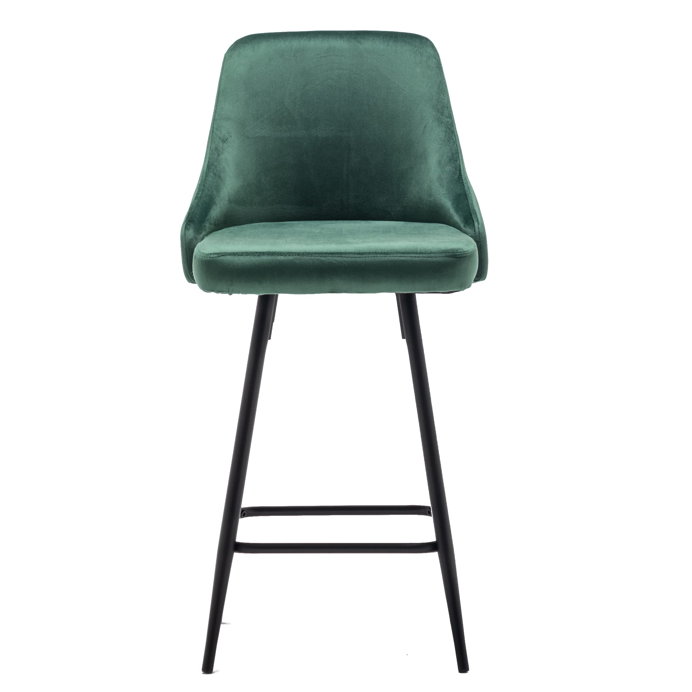 BTEXPERT® Set of 2 Premium Upholstered Dining Bar Stools - 25