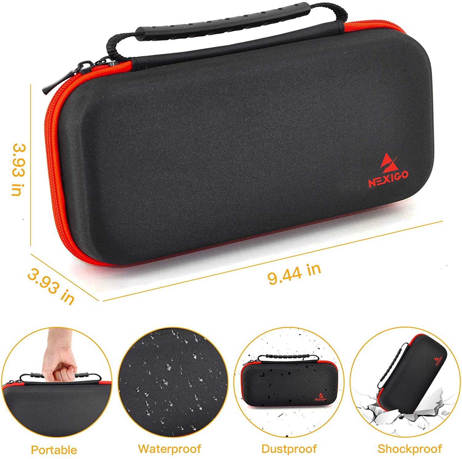 NexiGo Nintendo Switch Accessories Kit with Joy Con Charger - Perfect for Gaming, Travel, and Multiplayer Sessions