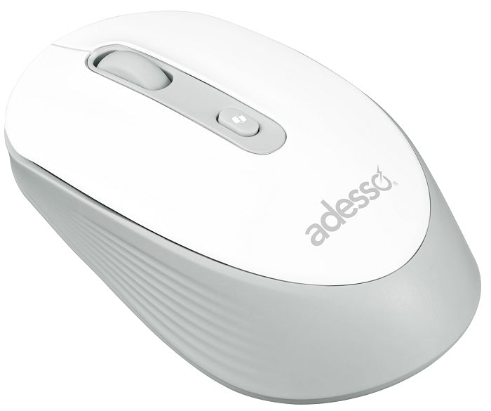 Adesso iMouse A30 Wireless Mouse with AI CoPilot Shortcut Button - Ergonomic Bluetooth Mouse for Laptop, PC, Mac - 3 Color Options for Home, Office & Gaming Use