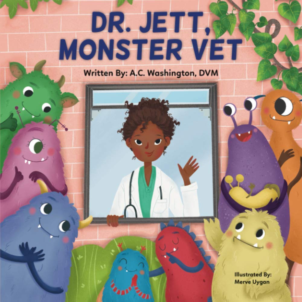Dr. Jett Monster Vet - Interactive Animal Doctor Play Set for Kids | Pretend Play Veterinary Clinic Toy with Stethoscope & Medical Tools | Perfect for Imaginative Role Play & Early Learning