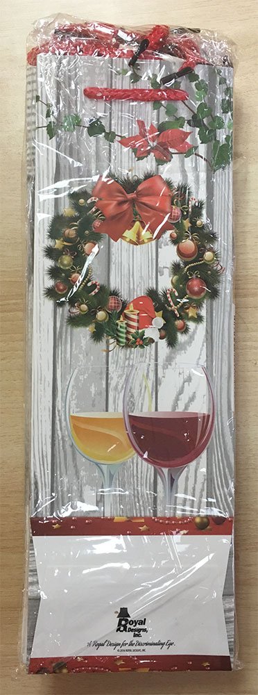 Royal Wine Gift Bags - 8-Pack with Handles for Party & Gifting