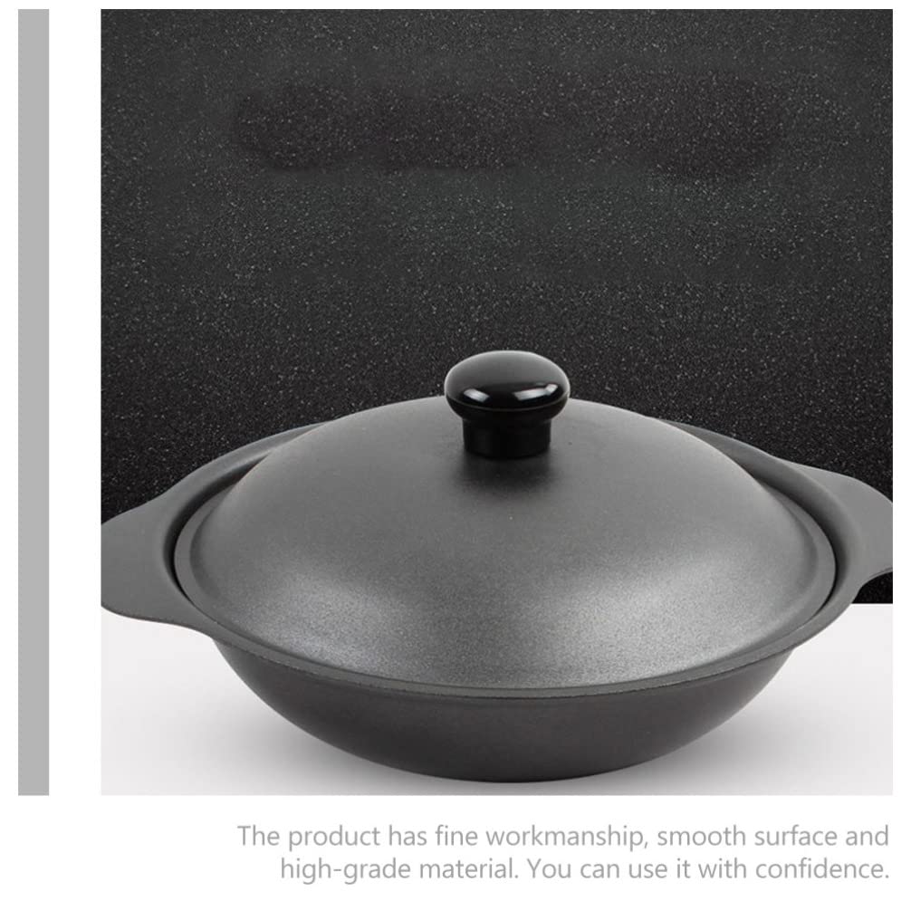1pc Yellow Clay Casserole Pot for Braised Chicken & Rice - Traditional Stewed Chicken Rice Cooking Utensil - Perfect for Home Cooking, Asian Cuisine & Family Meals