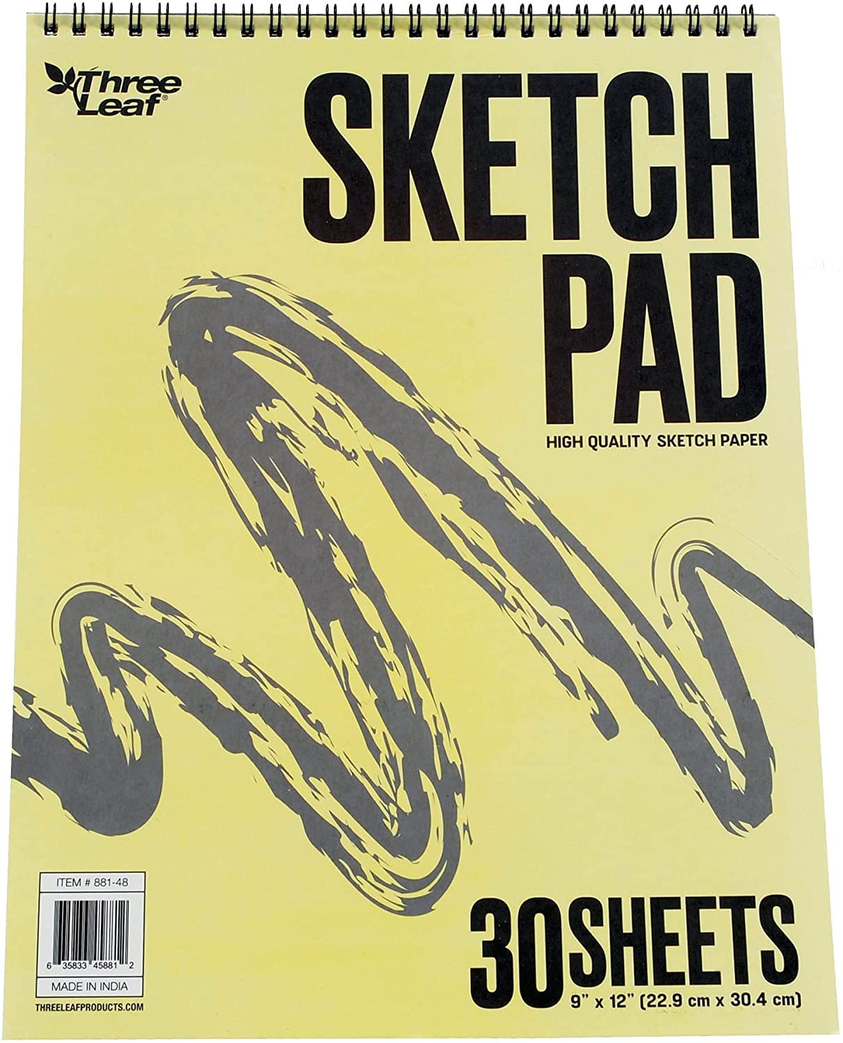 Premium Wired Sketch Book - 9x12 Inches, 30 Sheets - Ideal for Pencil, Pastel, Charcoal & Crayon Drawing - Perfect for Artists, Students & Sketching Enthusiasts - Great Gift for Birthdays & Holidays - Northland Wholesale (1-Sketch Book)