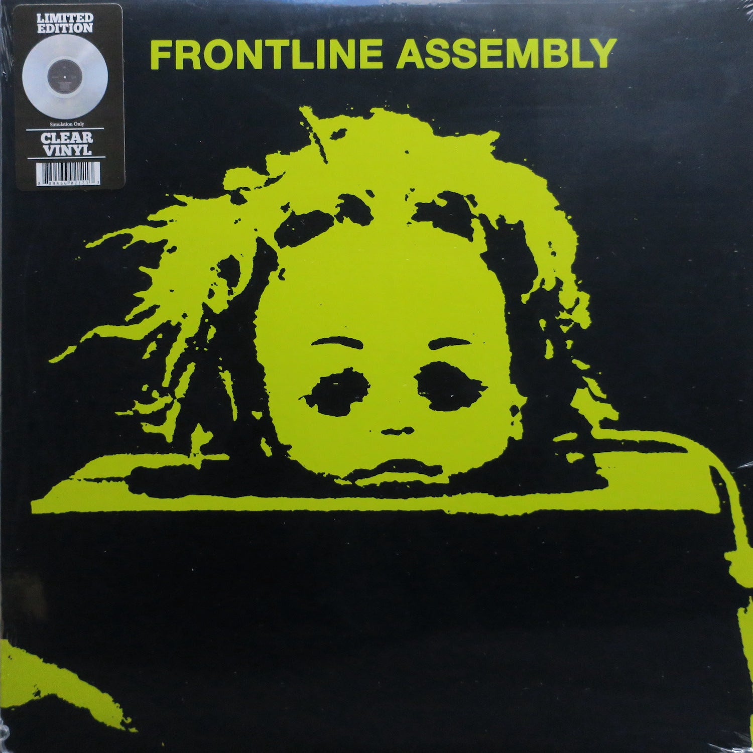 Front Line Assembly 'State Of Mind' Limited Edition Clear Vinyl LP Record - Industrial Electronic Music for Collectors & Audiophiles - Perfect for Home Listening & Music Enthusiast Gifts