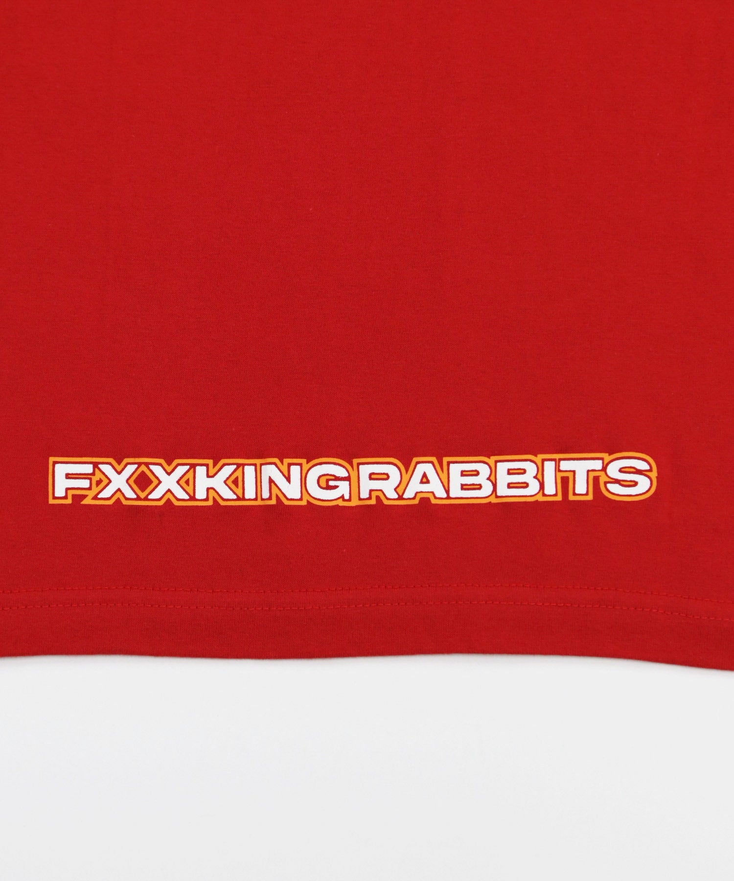 FR2 Rabbits Long Sleeve T-Shirt for Men - Red Cotton Graphic Tee [FRC2981] | Casual Streetwear & Anime Fashion for Everyday Wear