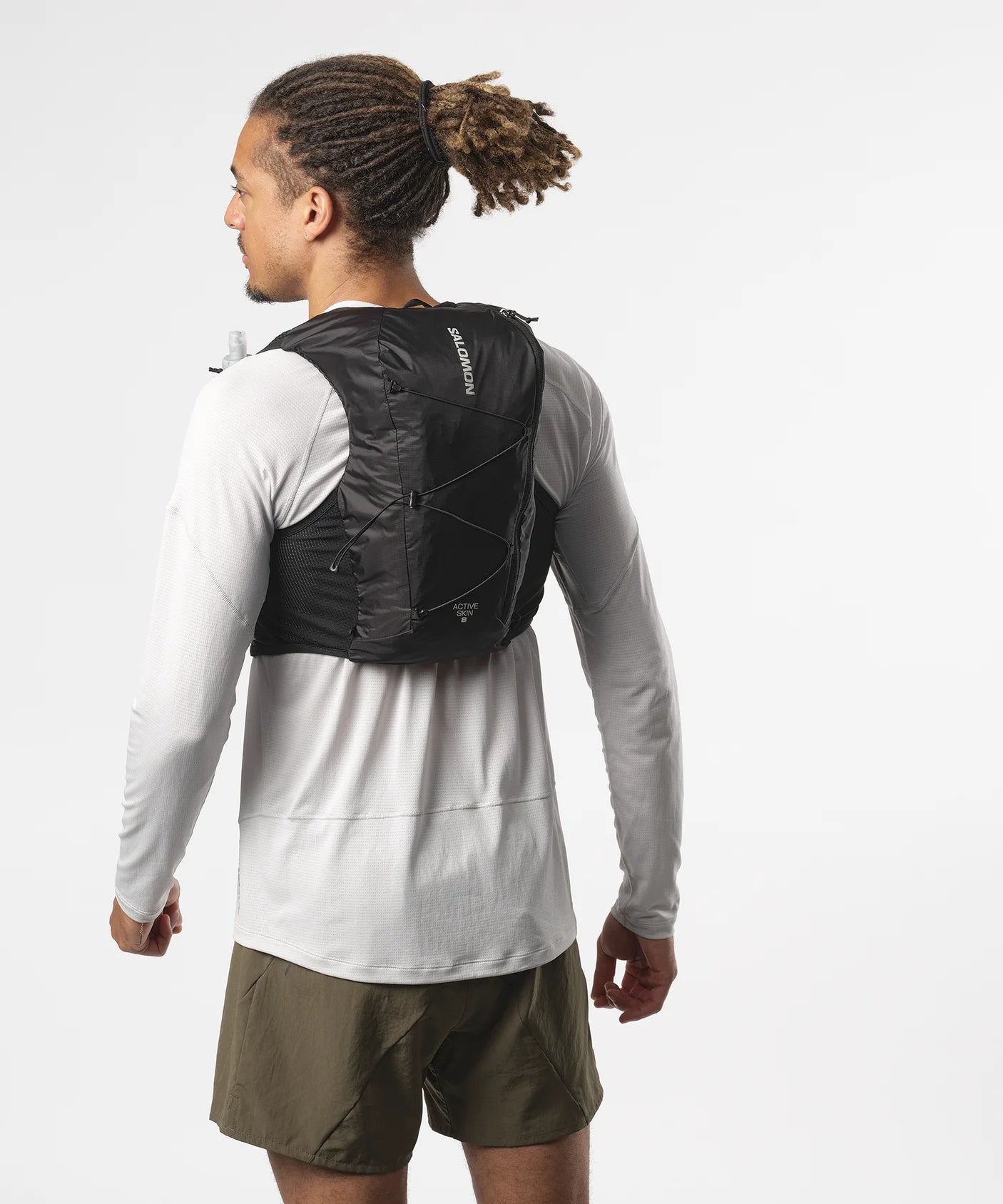 Active Skin 8 Running Hydration Vest with Included Water Flasks - Perfect for Trail Running, Hiking & Outdoor Adventures