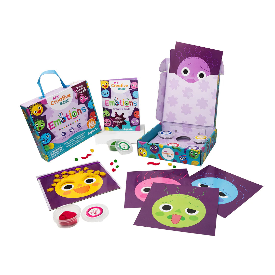 Emotional Sensory Play Dough Kit for Kids - Stress Relief & Creativity - Perfect for Therapy, Classroom & Home Activities