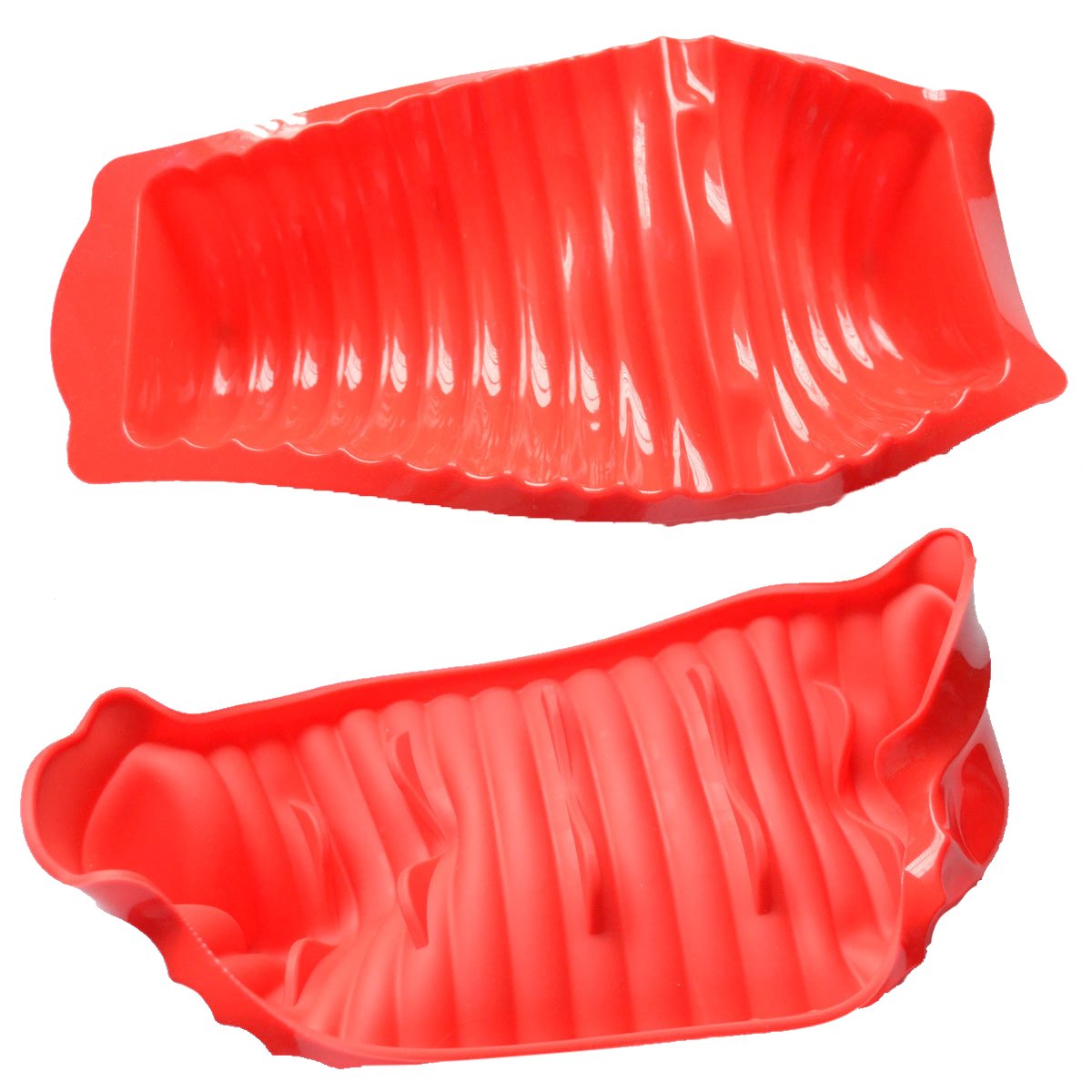 YARNOW Silicone Caterpillar Cake Mold - 1PC Ribbed Baking Pan for DIY Desserts, Bread, Hot Dogs - Perfect for Birthday Parties, Baby Showers & Home Baking