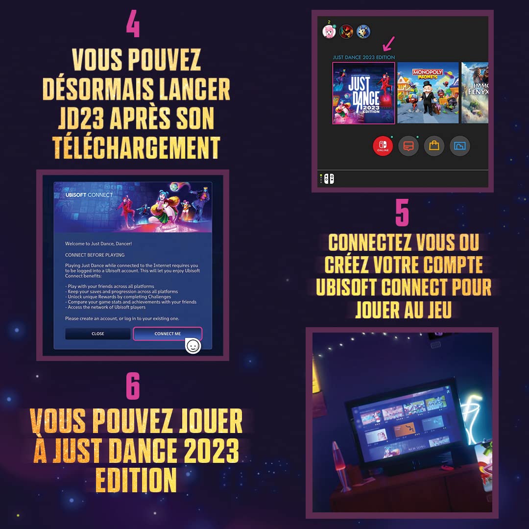 Just Dance 2023 Edition - Digital Code for PS5 | Dance Video Game with 40+ New Songs | Fun Family & Party Entertainment | Perfect for Game Nights & Fitness Workouts