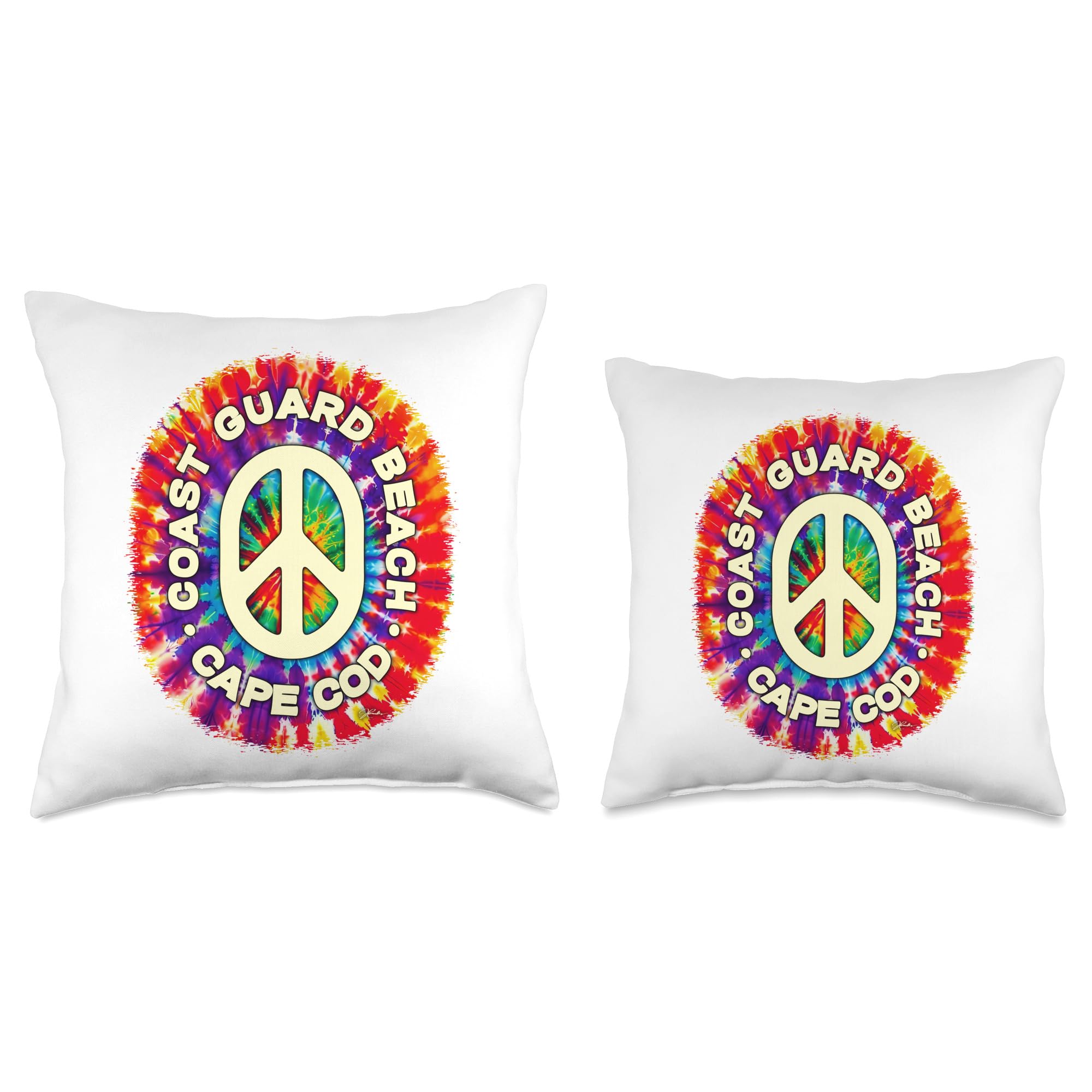 Coast Guard Beach Cape Cod Throw Pillow - Soft Decorative Beach Themed Cushion for Sofa, Bed, or Outdoor Patio - Perfect Coastal Home Decor Gift