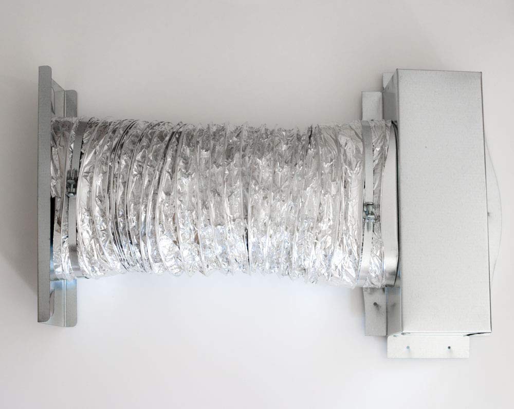 Under Cabinet Toe Kick Floor Vent Ducting Kit - HVAC Airflow Solution for Kitchen & Bathroom Renovations