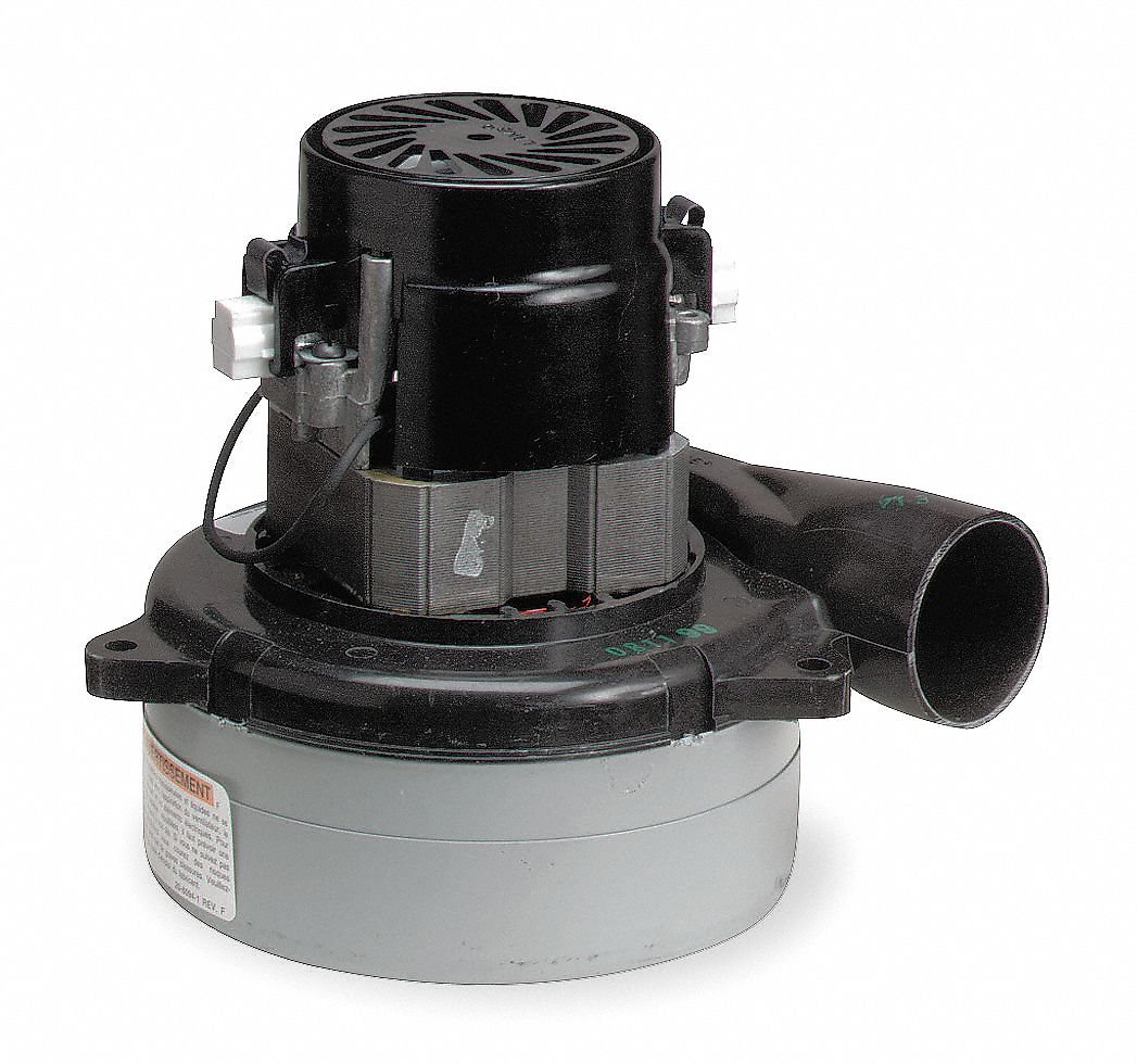 AMETEK LAMB 116157-00 24VDC Vacuum Motor - 2-Stage Tangential Blower, 5.7 Inch for Industrial Cleaning & HVAC Systems