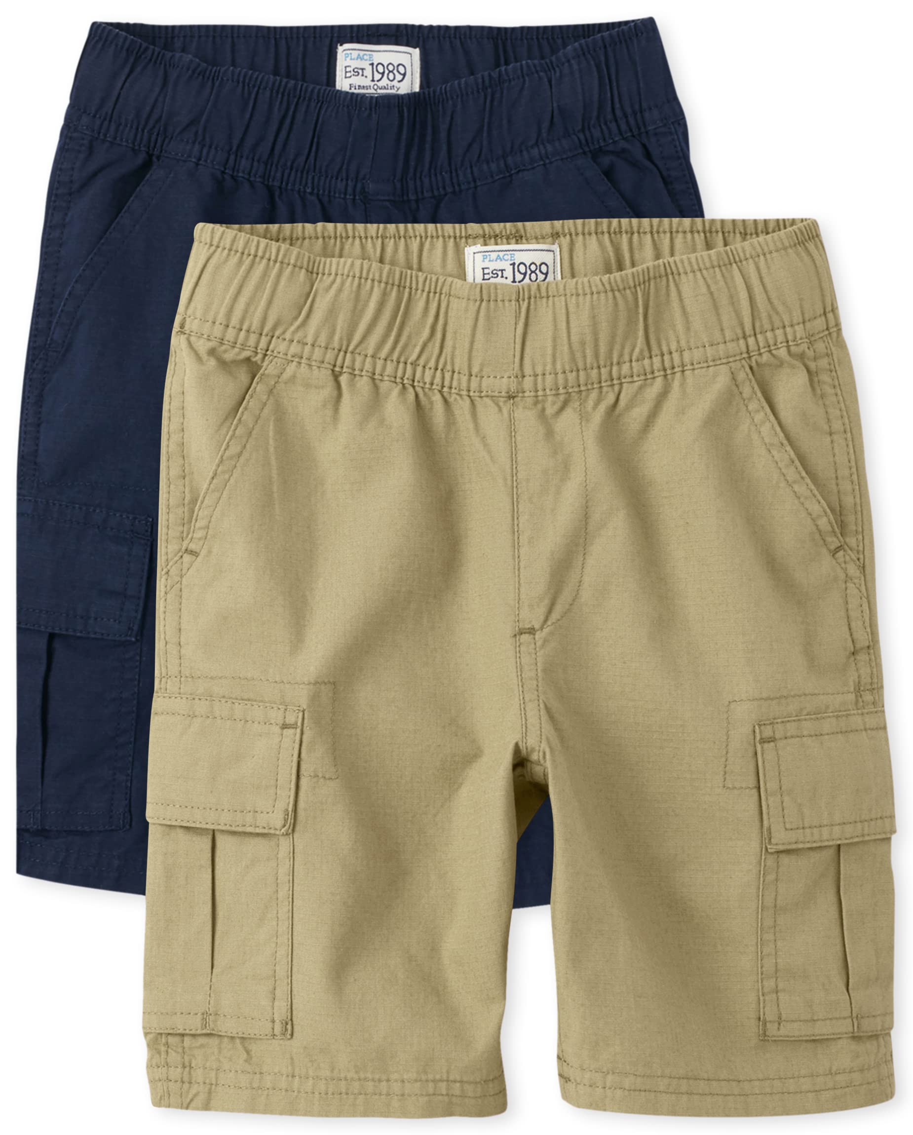 Baby Boys Pull-On Cargo Shorts - Playtime & Outdoor Adventures