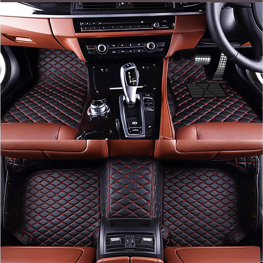 Premium Custom Fit Car Floor Mats for Maserati Ghibli 2014-2020 - Waterproof All-Weather Floor Liners with Anti-Slip Design | Perfect for Daily Commute, Road Trips & Luxury Car Protection