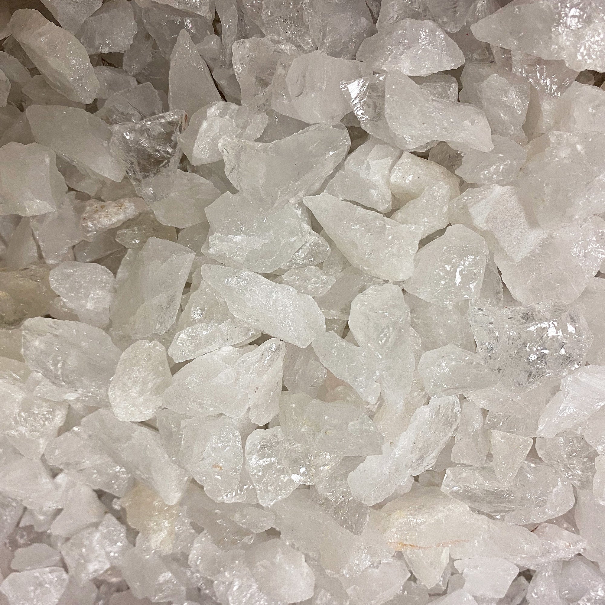 Natural Rough Clear Quartz Crystal Gemstones for Healing, Meditation & Jewelry Making – High-Quality Genuine Stones for Energy Work & Decor