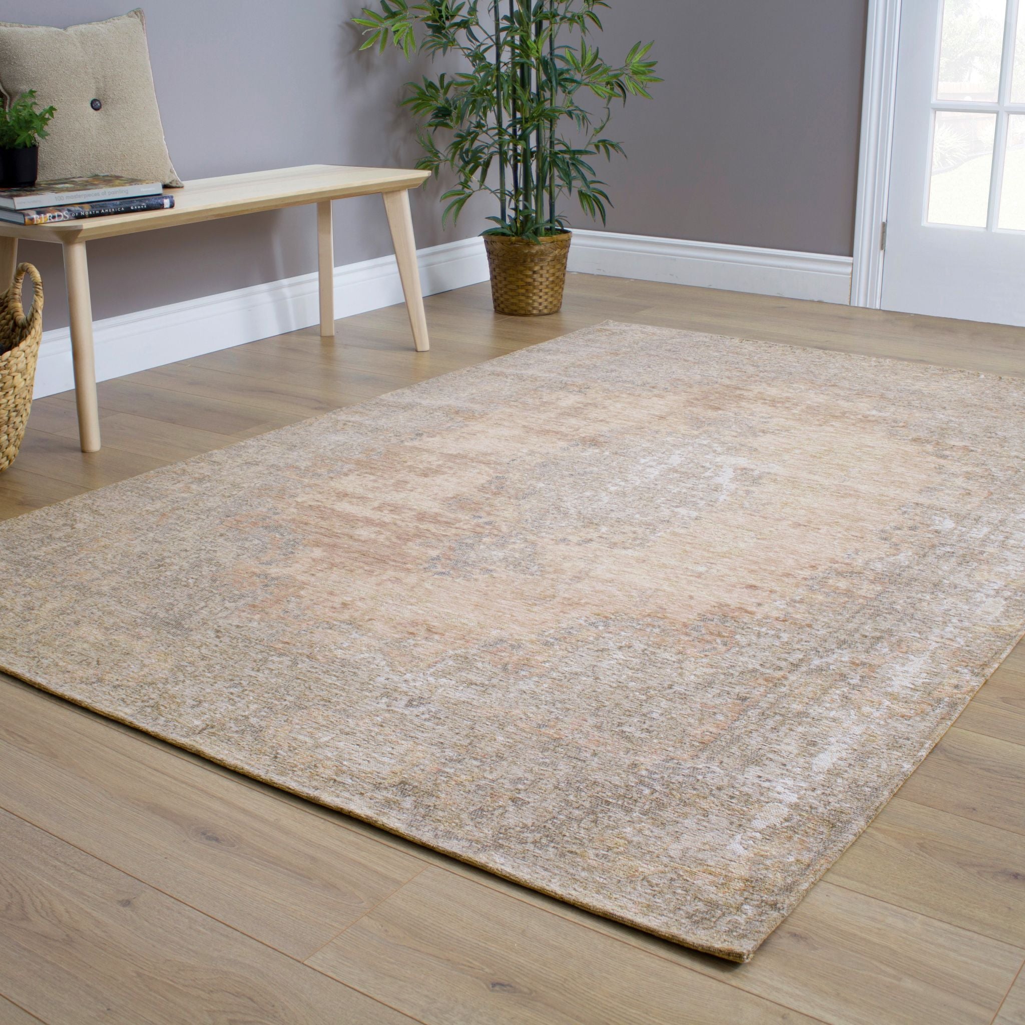 Handmade Cathedral Area Rug - Soft Non-Slip Living Room Carpet - Perfect for Bedroom, Home Decor & Cozy Spaces