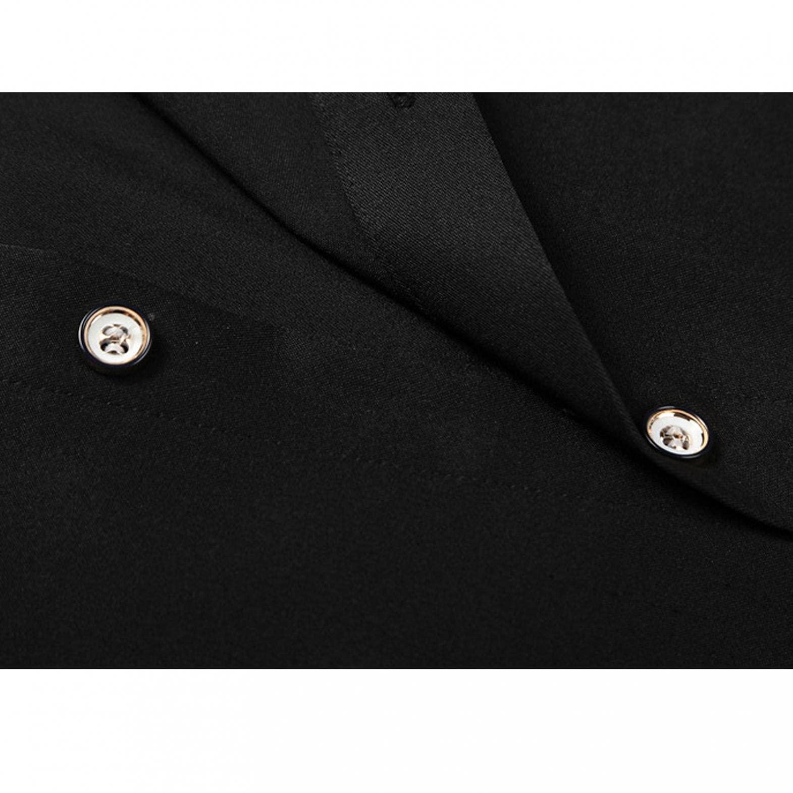 Men's Slim Fit Long Sleeve Polo Shirts - Classic Cotton Dress Shirts with Button Down Collar & Color Block Design - Casual Office Wear & Weekend Outfits