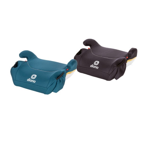 Diono Solana Backless Booster Car Seat (2 Pack) - Lightweight & Portable for Kids 3-12 Years - Perfect for Travel, School, and Carpooling