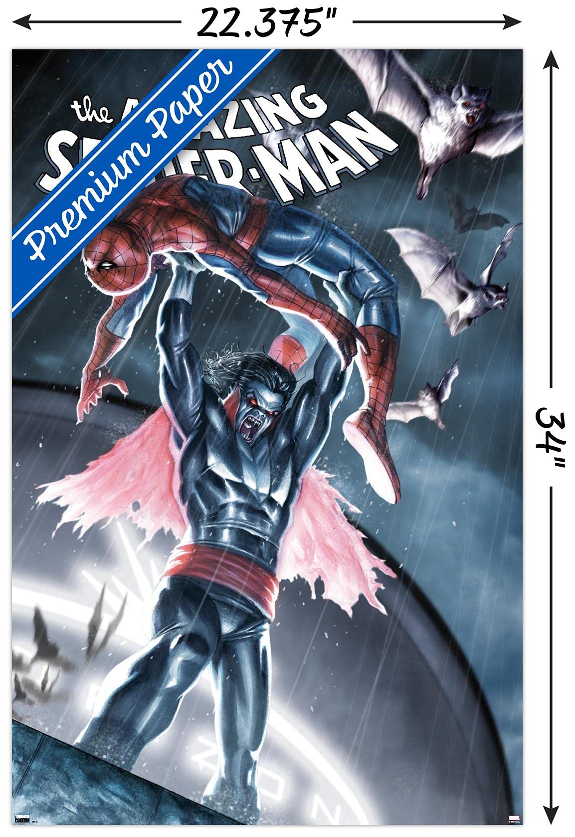 Marvel Comics Morbius - The Amazing Spider-Man #699.1 Premium Wall Poster 34
