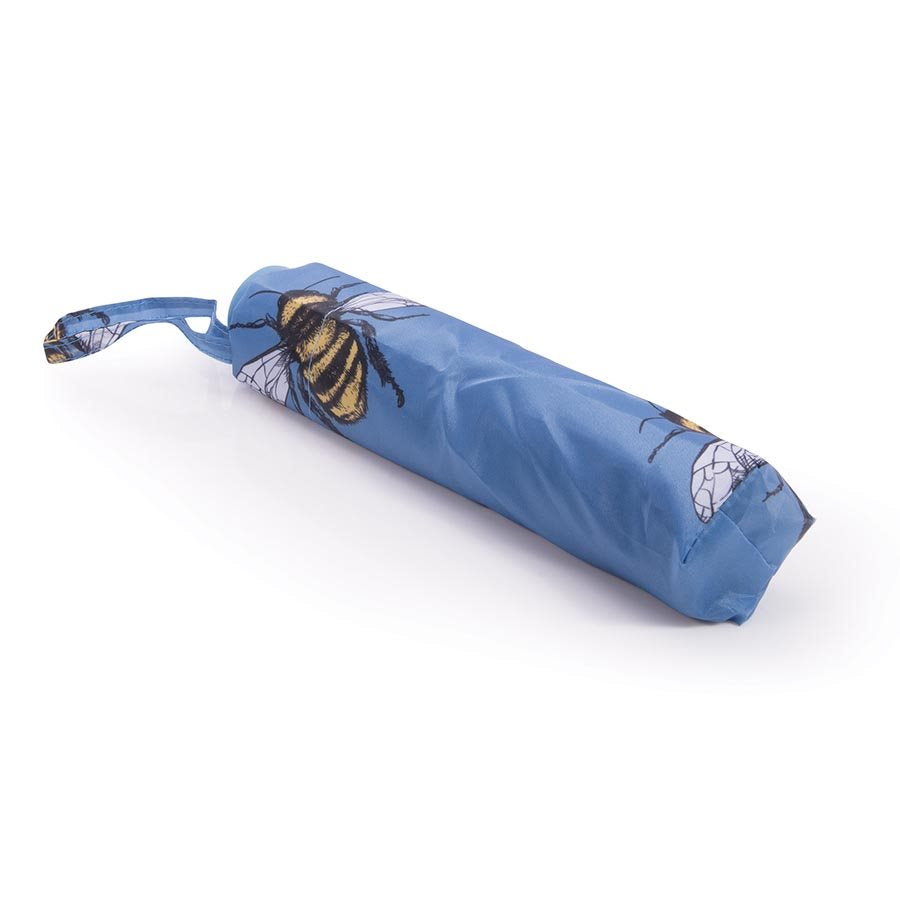 IS Gift Foldable Umbrellas with Bees Print - Compact Travel Umbrella for Women & Men - Perfect for Rainy Days, Commuting, and Outdoor Activities