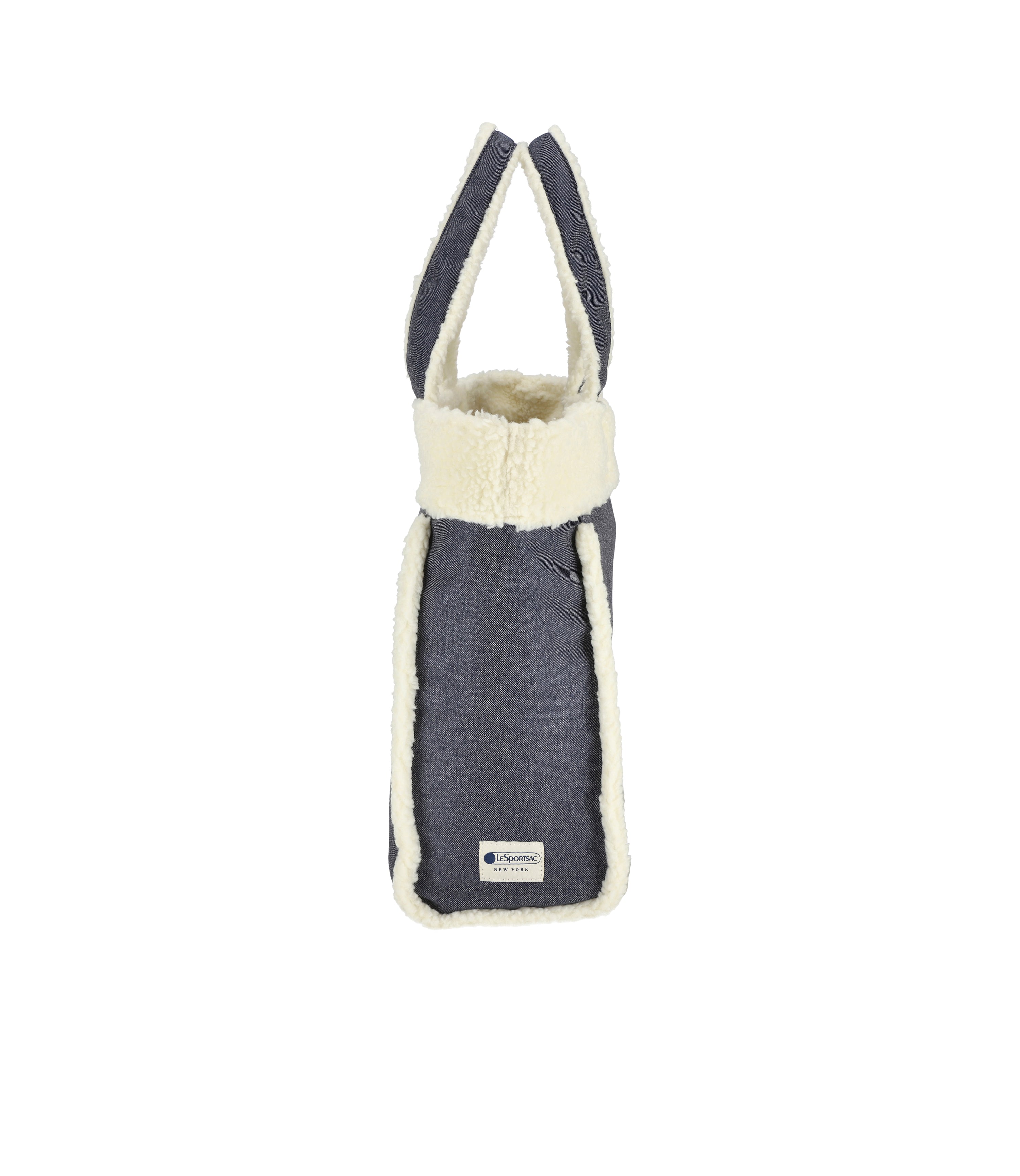 Stylish Two-Way Denim Tote Bag for Women - Reversible Crossbody & Shoulder Bag - Perfect for Shopping, Travel & Everyday Use