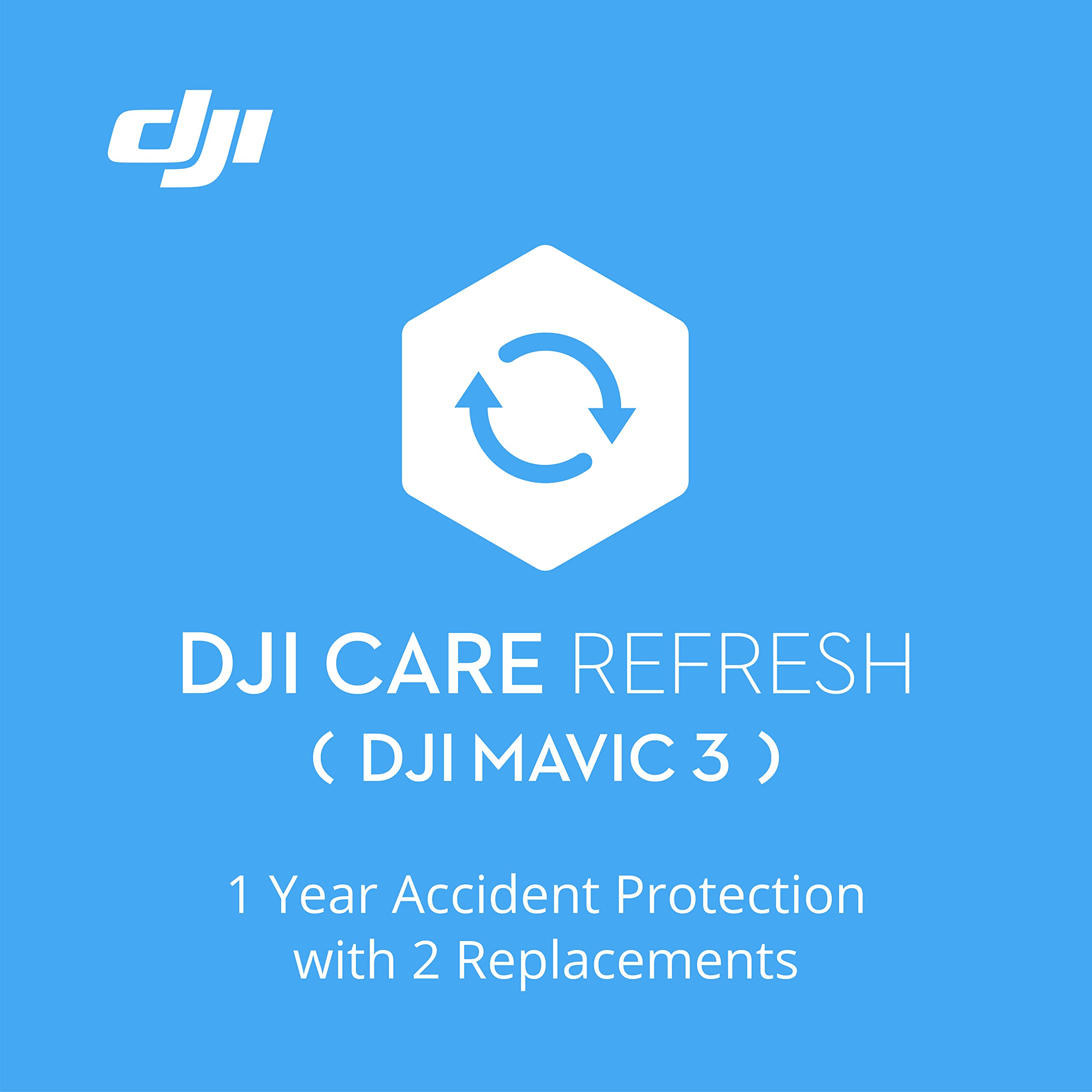 DJI Care Refresh 1-Year Extended Warranty Plan for Drones - Accident Protection & Repair Coverage (EU Version) | Perfect for Aerial Photography, Travel Adventures & Professional Drone Operations