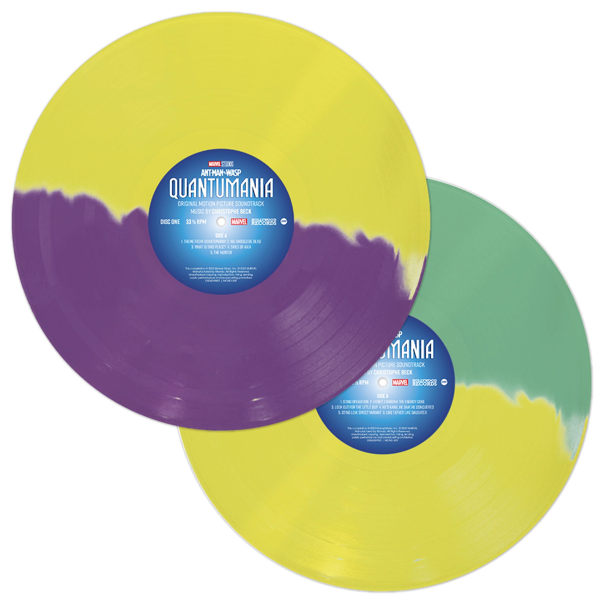 Marvel Studios' Ant-Man and The Wasp: Quantumania Original Motion Picture Soundtrack 2XLP Vinyl Record - Perfect for Marvel Fans, Movie Collectors & Vinyl Enthusiasts