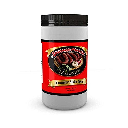Country Style Pork Seasoning by The Sausage Maker - 1 lb 4 oz (20 oz) - Perfect for Homemade Sausages, BBQ Rubs & Meat Marinades