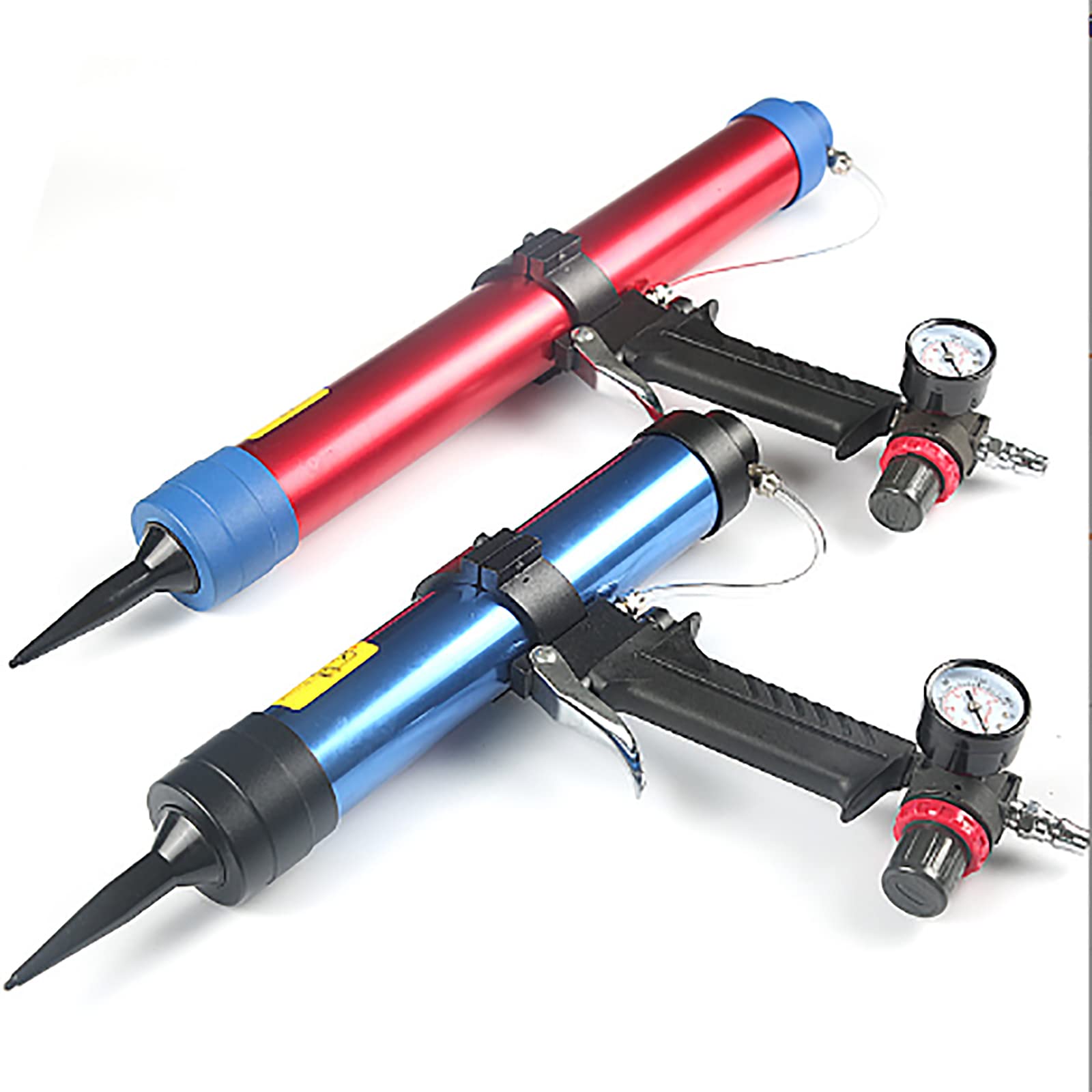 Pneumatic Hand-Held Sandblasting Gun - Adjustable Aluminum Air Caulking Tool for Glass & Decoration (Q3-310Ml) | Perfect for DIY Projects, Auto Body Work & Surface Preparation
