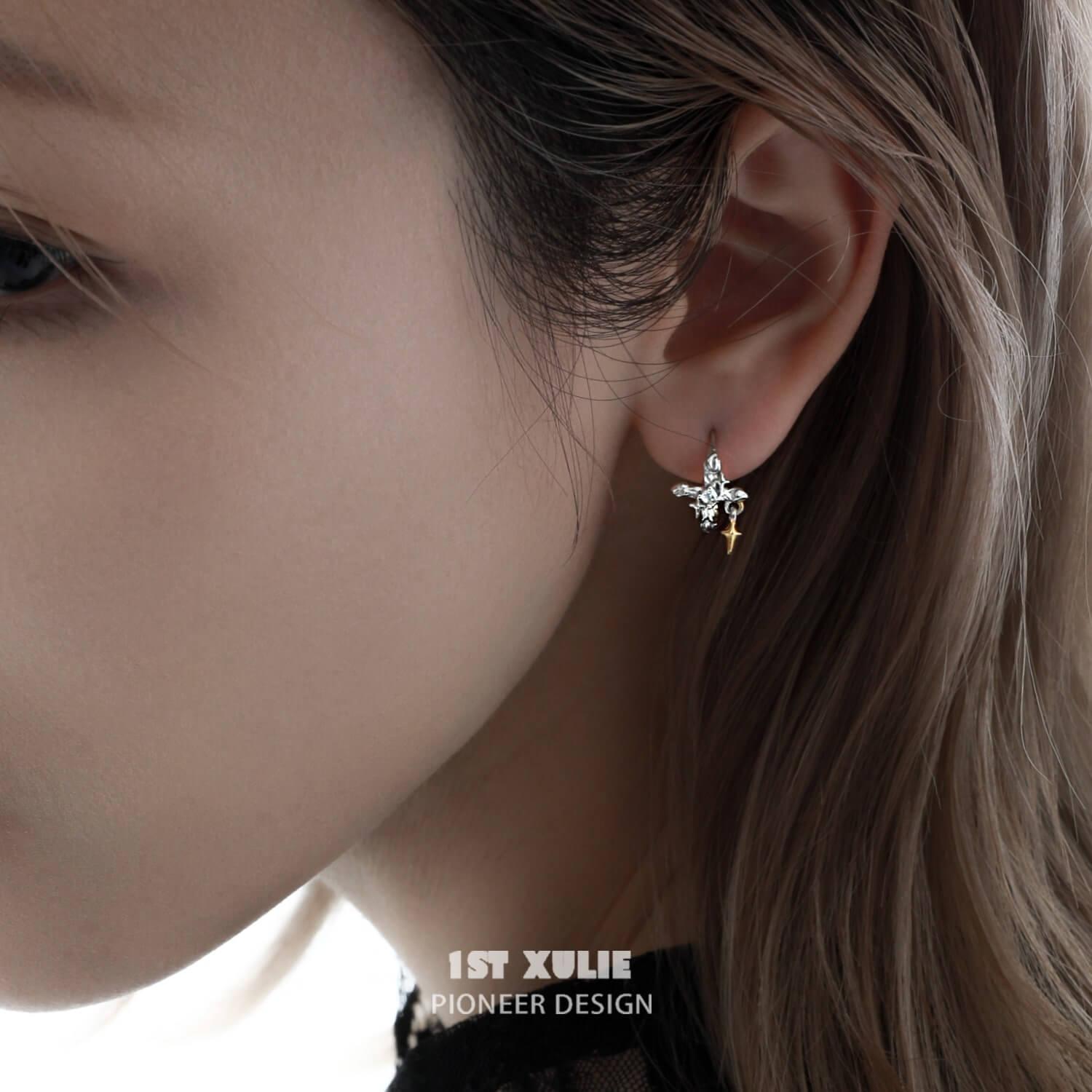 Horsesbuckle S925 Sterling Silver Stud Earrings for Women - Hypoallergenic Minimalist Jewelry - Perfect for Everyday Wear, Gifts & Special Occasions